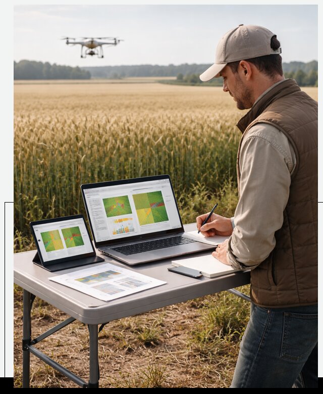 Система AI прогнозирования урожайности для точных агрономий в Назрани