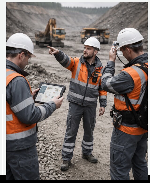 Система контроля персонала для горнодобывающей отрасли в Назрани