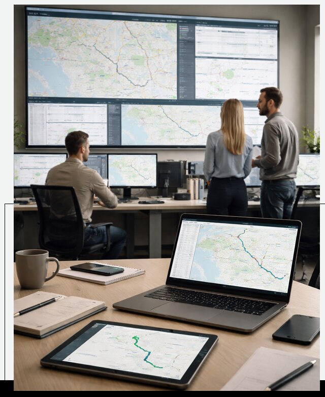 Трекинг грузов и Fleet Management, мониторинг автопарка в Назрани