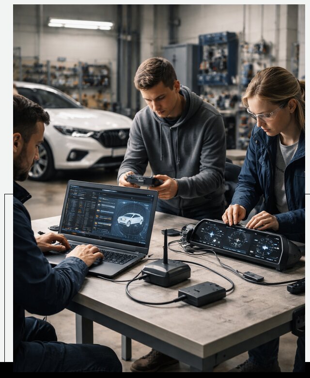 Разработка Connected Car и ПО для автопрома в Назрани