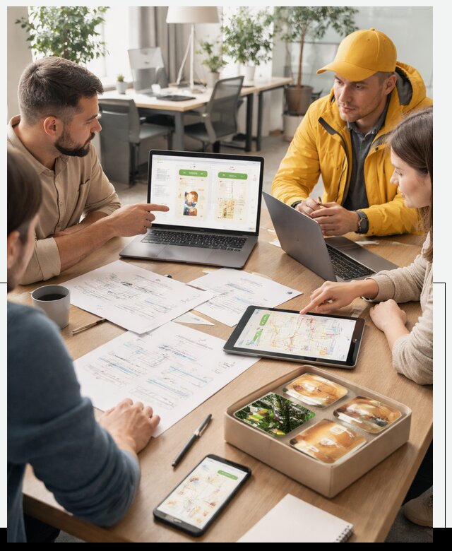 Разработка агрегатора доставки еды в Назрани от 15408 р., АвикейНзр